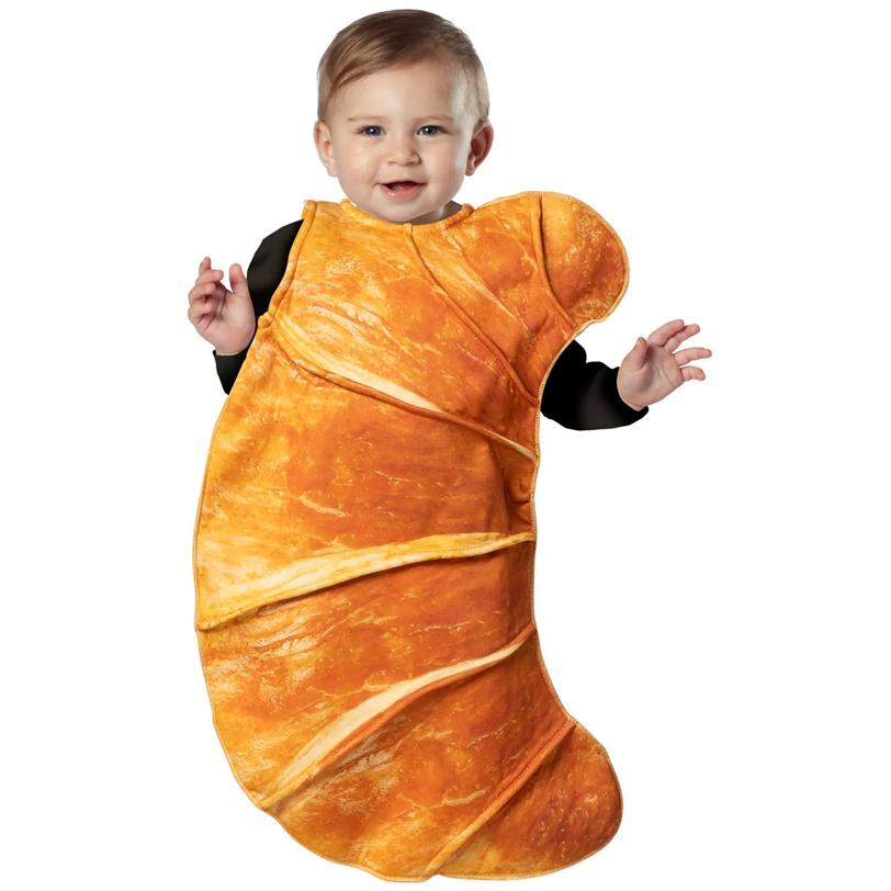 Baby Croissant Polyester Bunting Costume