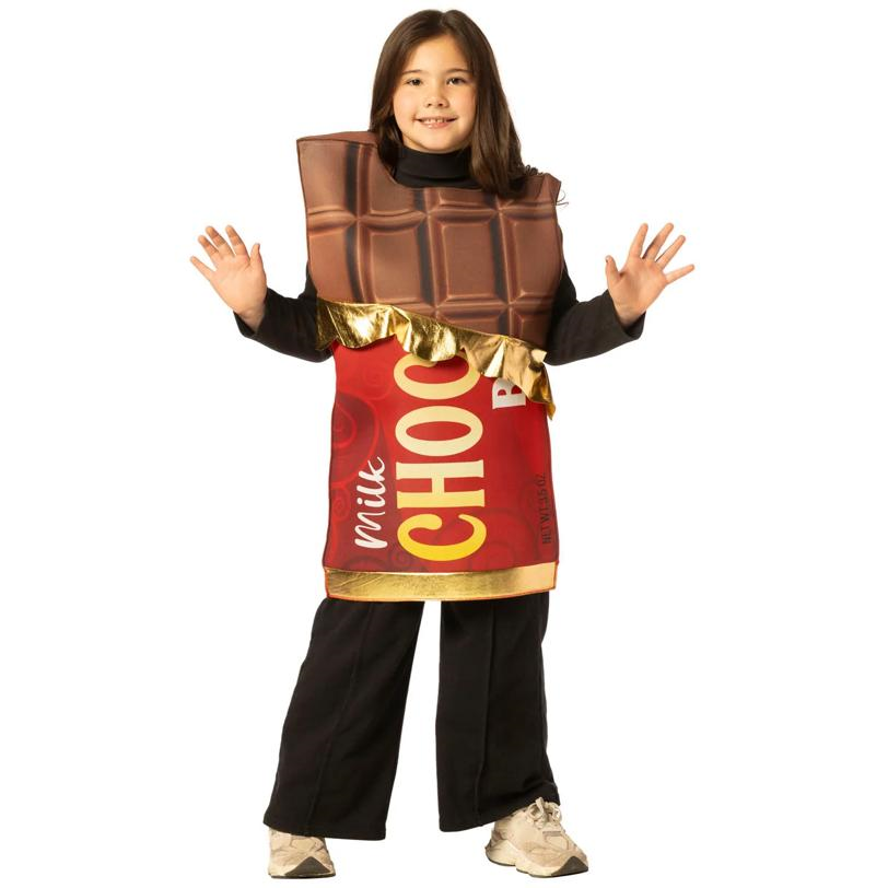 Kids Milk Chocolate Bar Tunic Costume