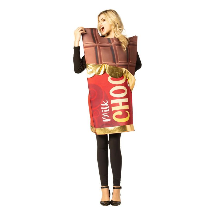 Adults Milk Chocolate Bar Tunic Costume