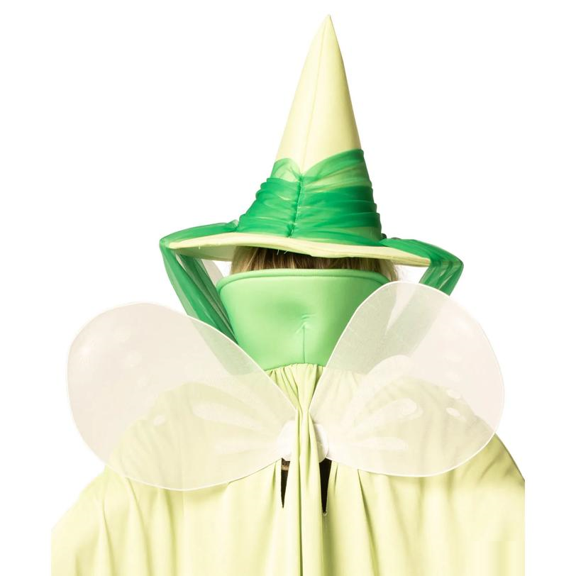 Adults Green Fairy Godmother Hat, Cape & Wand Costume