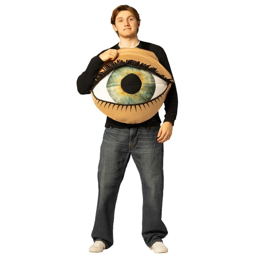 Adults Blinking Eye Sleeveless Tunic Costume