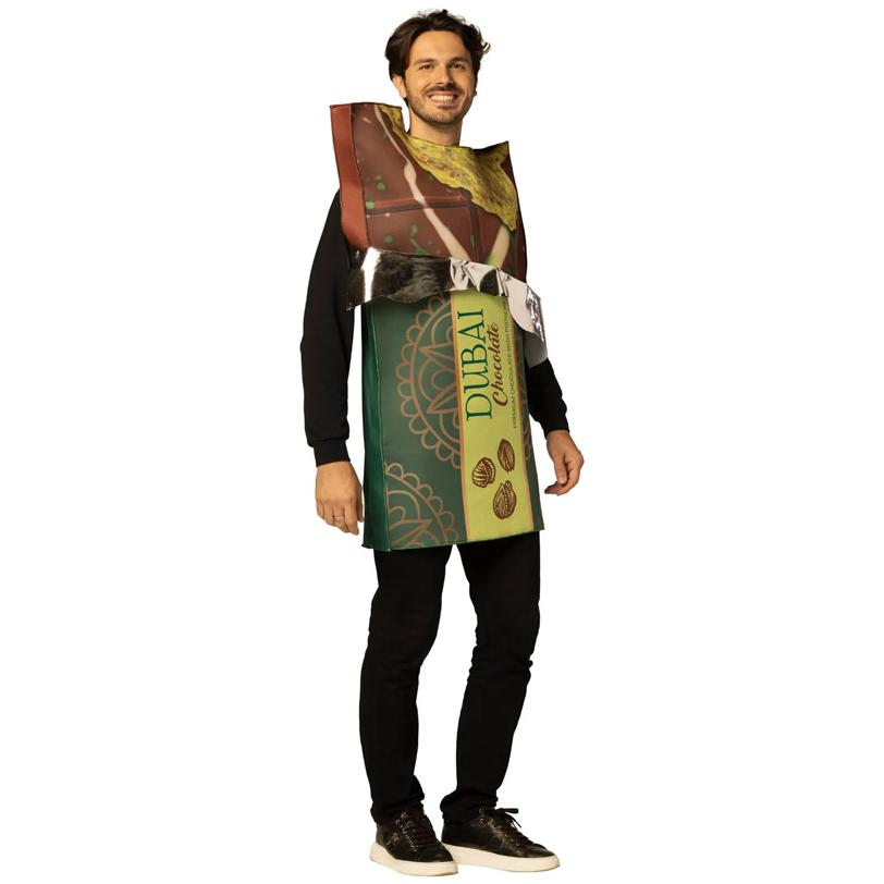 Adults Dubai Chocolate Bar Tunic Costume
