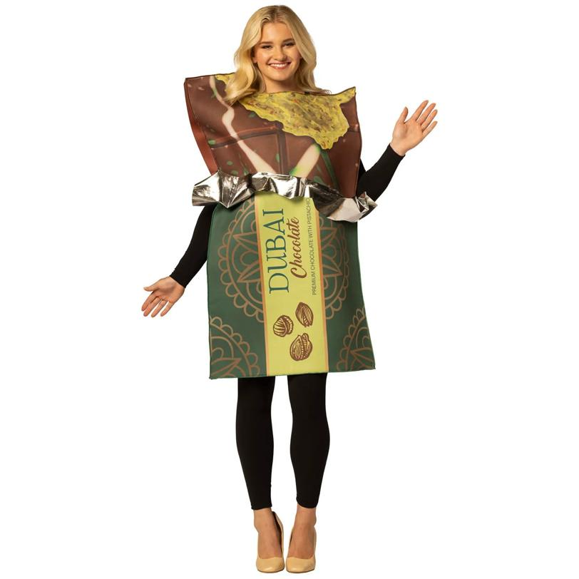 Adults Dubai Chocolate Bar Tunic Costume