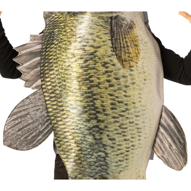 Adults Sea Bass Fish Sleeveless Tunic Costume