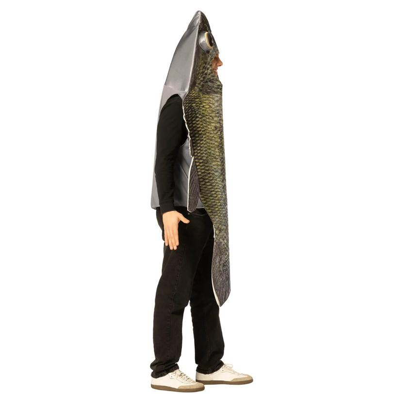 Adults Sea Bass Fish Sleeveless Tunic Costume