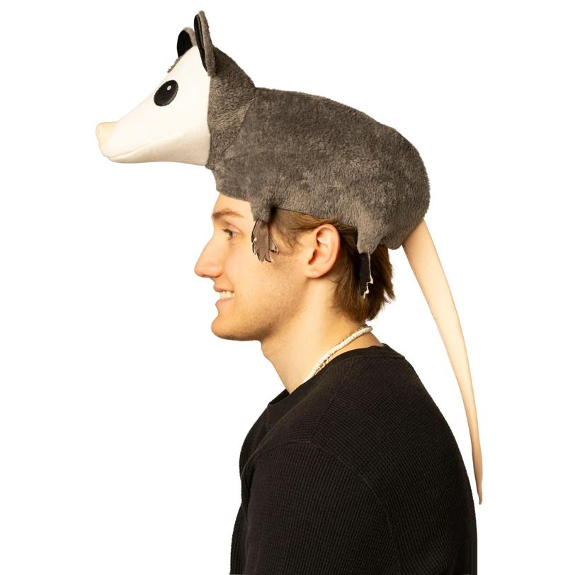 Adults Opossum Body Hat Costume Accessory