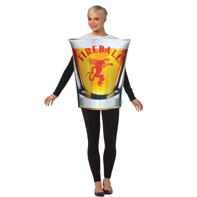 Fireball Shot Glass Adult Cotume Costume