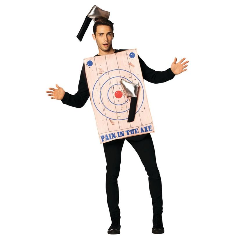 Axe Throwing W/Headband Costume