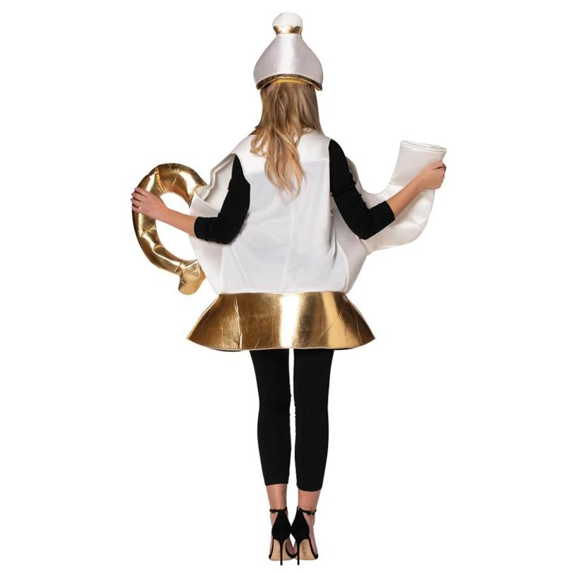 Women's Tea Pot With Lid Costume