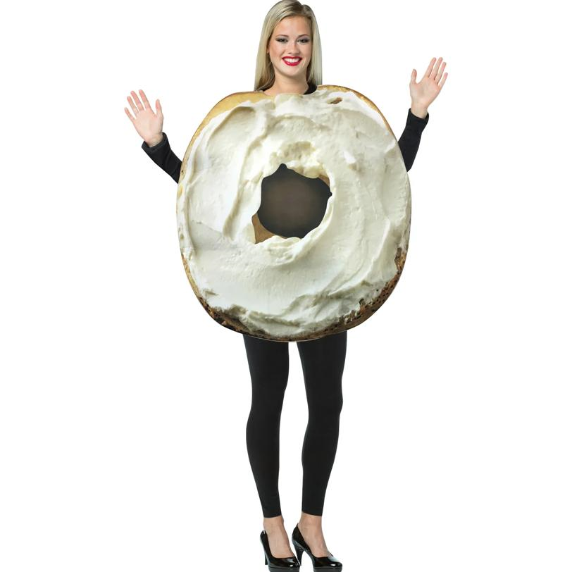 Bagel With Cream Cheese Adult Cotume Costume