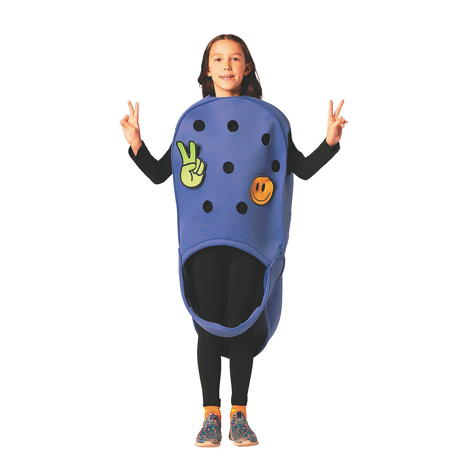 Kids Blue Garden Clog Beach Shoe Costume