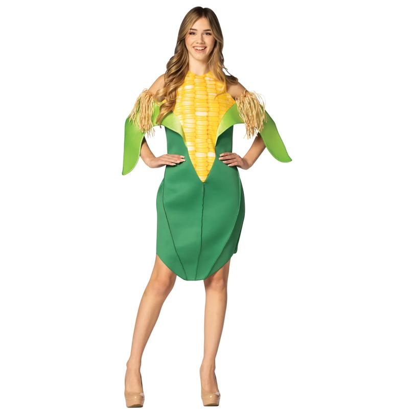 Women's Corn on the Cob Dress Costume