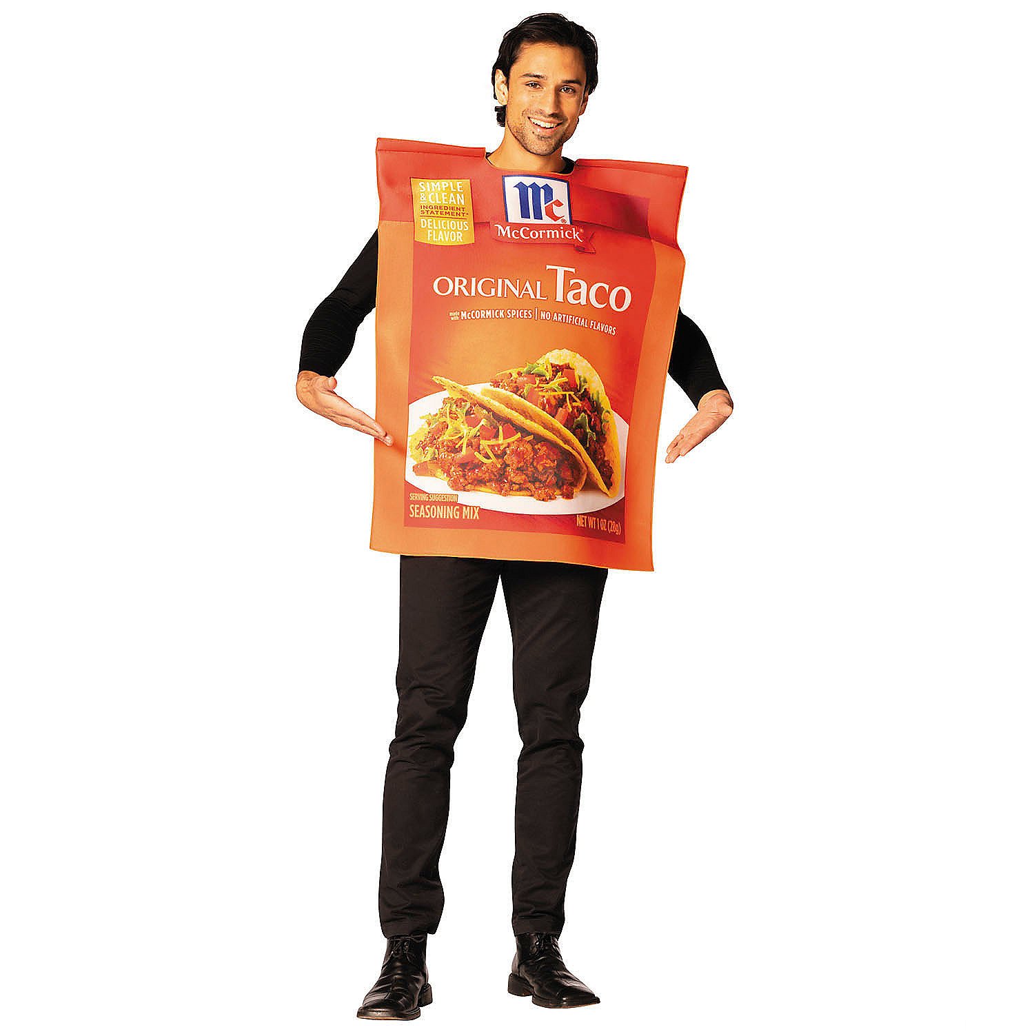 Adults McCormick Taco Seasoning Packet Costume