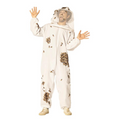 Adults Beekeeper with Printed Bees Jumpsuit Costume