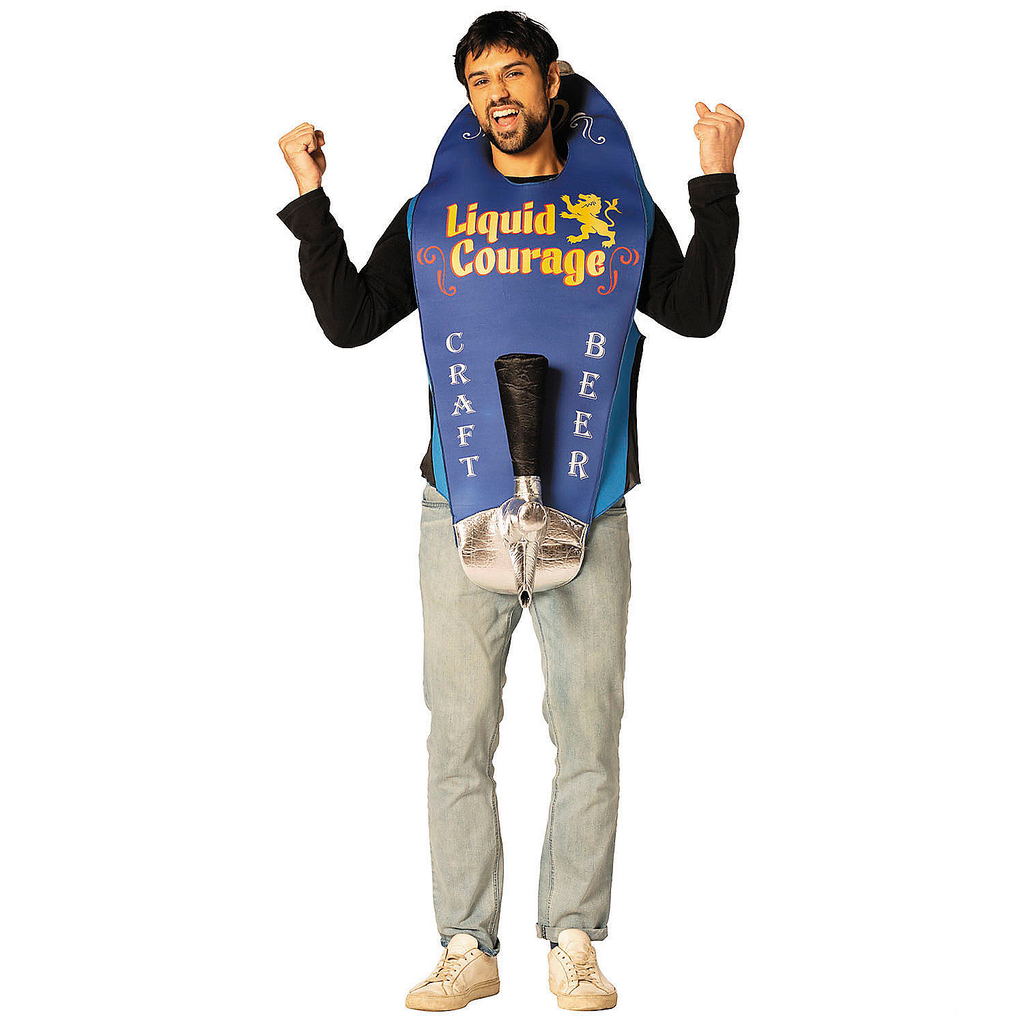 Adults Beer Tap Sleeveless Tunic Costume
