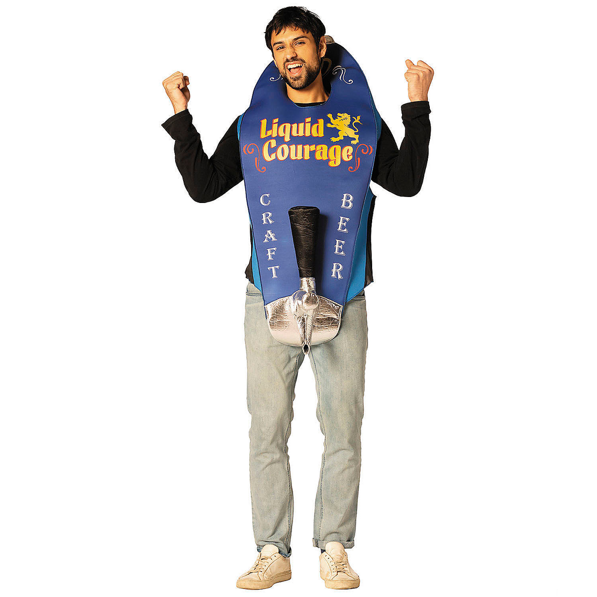 Adults Beer Tap Sleeveless Tunic Costume