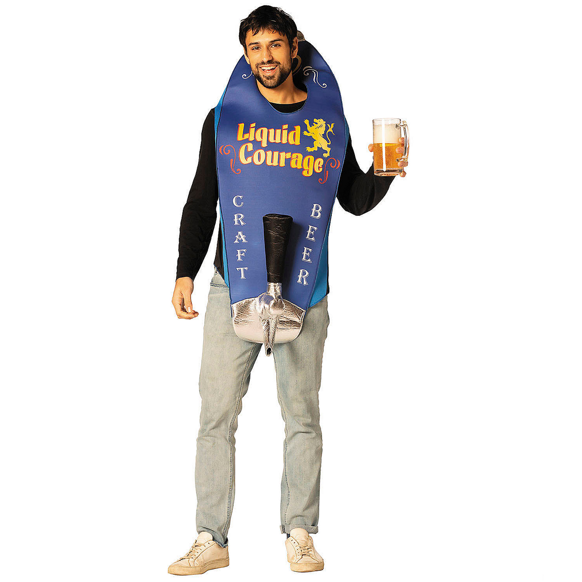Adults Beer Tap Sleeveless Tunic Costume