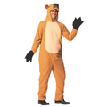 Adults Capybara Hooded Jumpsuit Costume