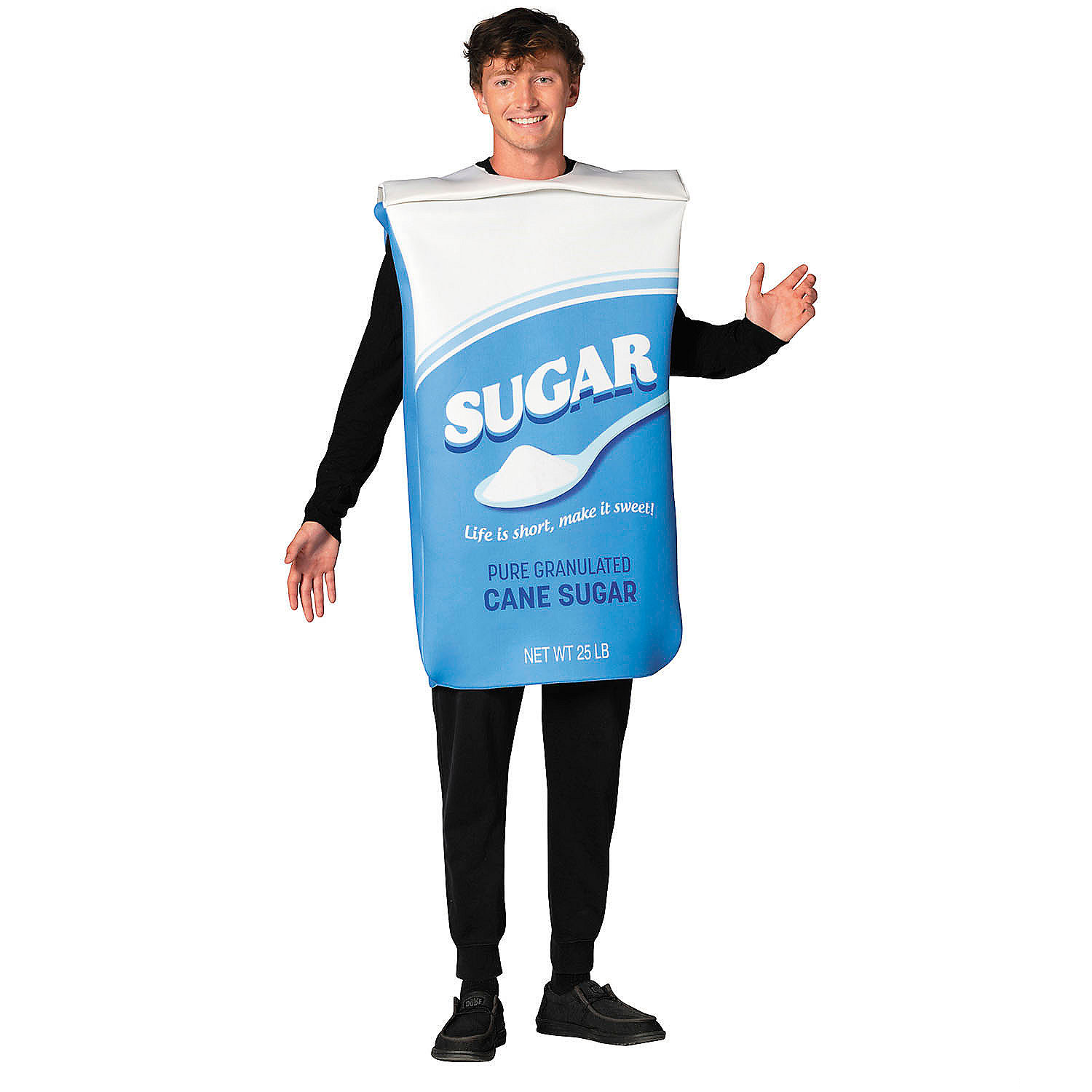 Adults Bag of Granulated Sugar Tunic Costume