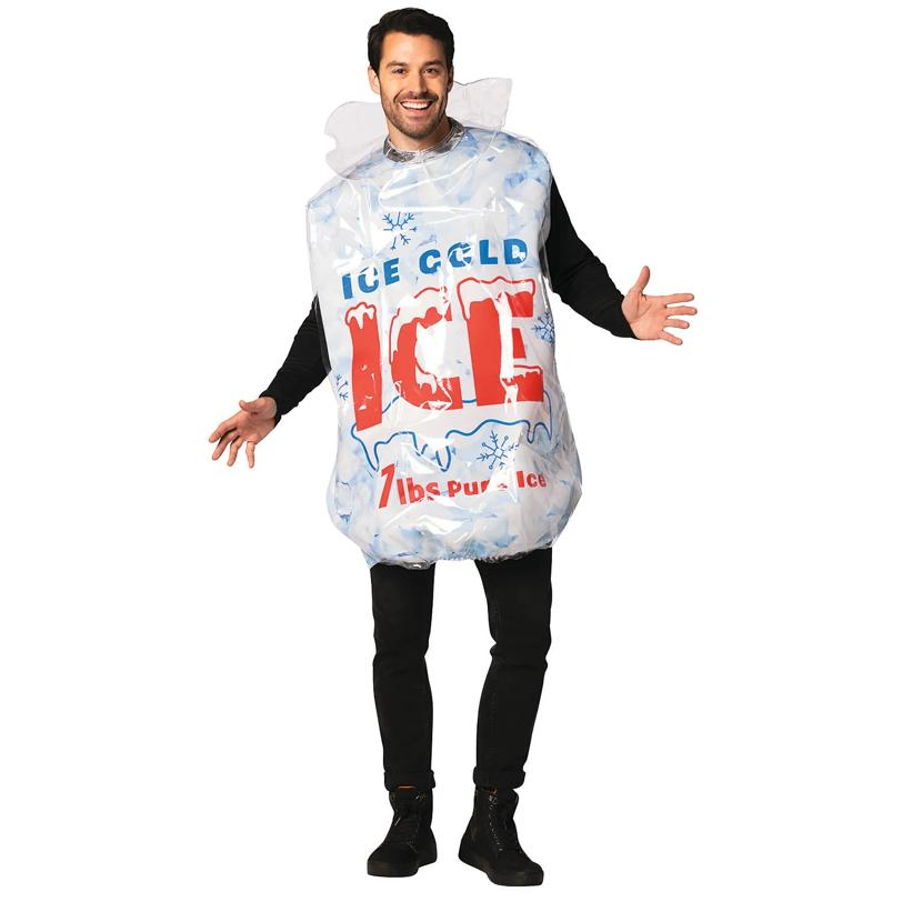 Adult's Packaged Ice Bag Costume