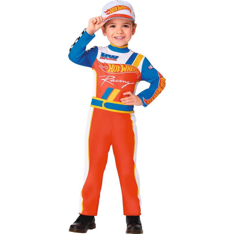 Toddler Hot Wheels Jumpsuit Costume
