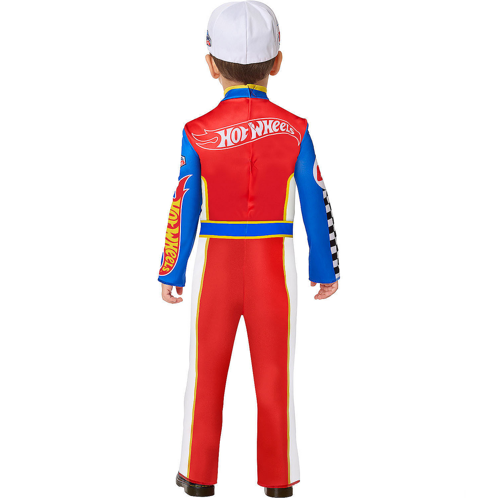 Toddler Hot Wheels Jumpsuit Costume