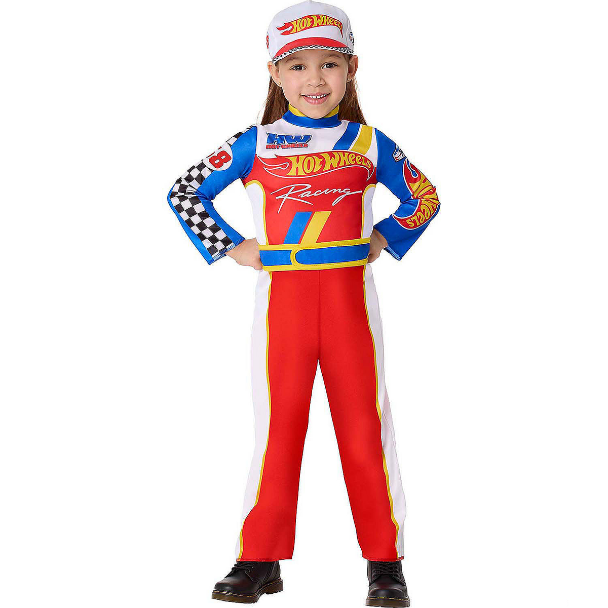 Toddler Hot Wheels Jumpsuit Costume