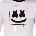Adults Marshmello Long-Sleeved T-Shirt Costume