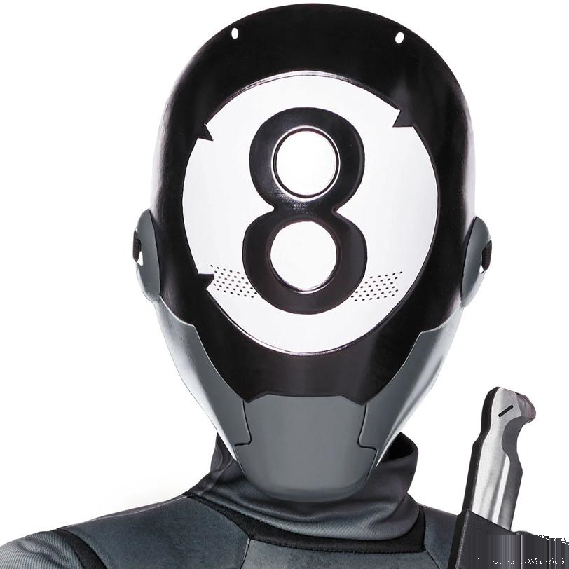 Kids Fortnite 8-Ball Jumpsuit Costume