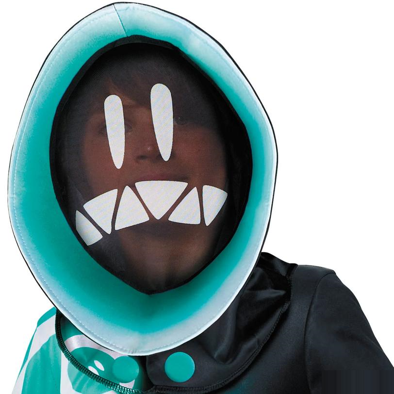 Kids Fortnite Grimey Jumpsuit Costume
