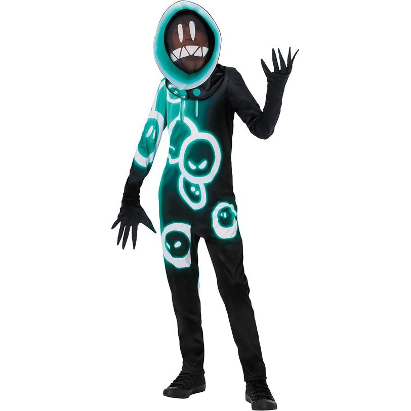 Kids Fortnite Grimey Jumpsuit Costume