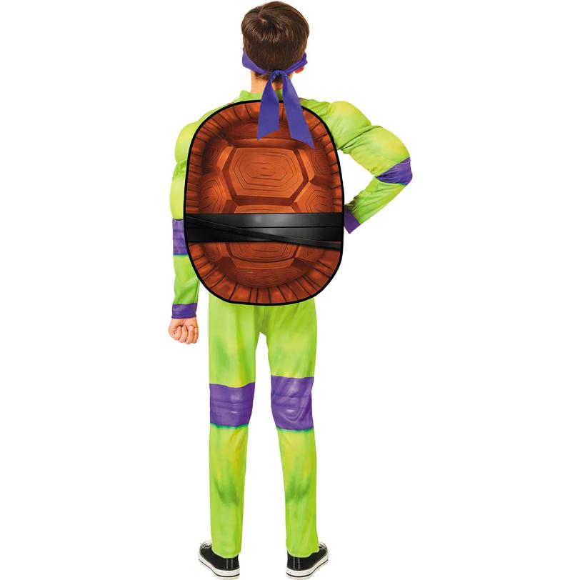 Kids Teenage Mutant Ninja Turtles Movie Donatello Jumpsuit Costume