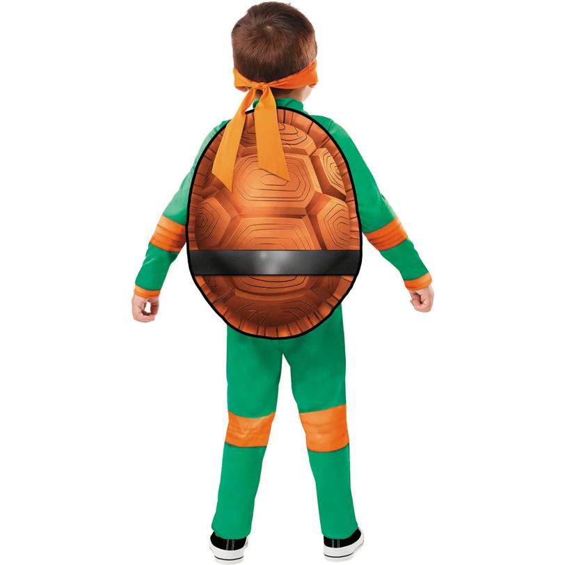 Toddler Teenage Mutant Ninja Turtles Movie Michelangelo Jumpsuit Costume