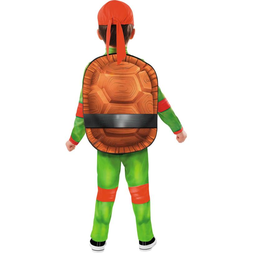 Toddler Teenage Mutant Ninja Turtles Movie Raphael Jumpsuit Costume