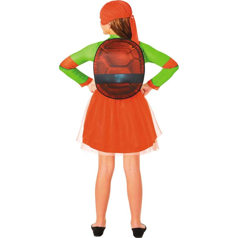 Kids Teenage Mutant Ninja Turtles Movie Raphael Dress Costume