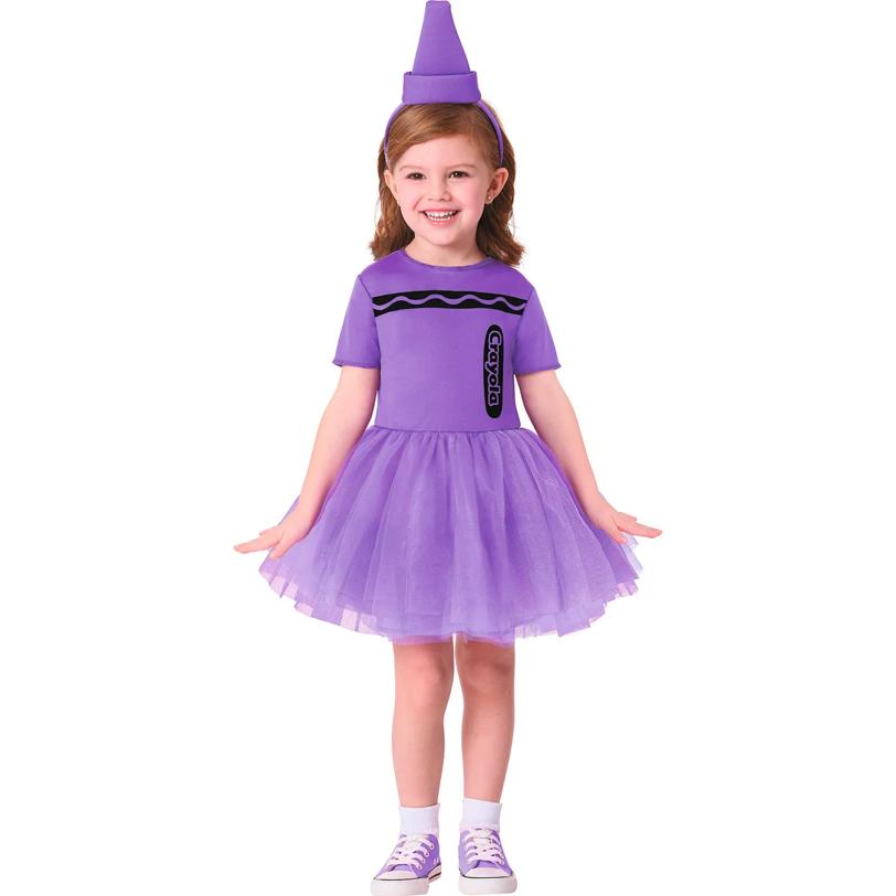 Kids Crayola Crayon Box Dress Costume