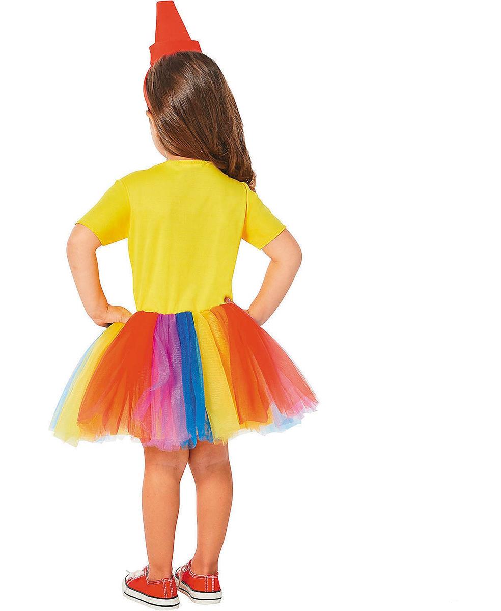 Kids Crayola Crayon Box Dress Costume