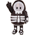 Kids Inflatable Fall Guys Skelly Black & White Costume