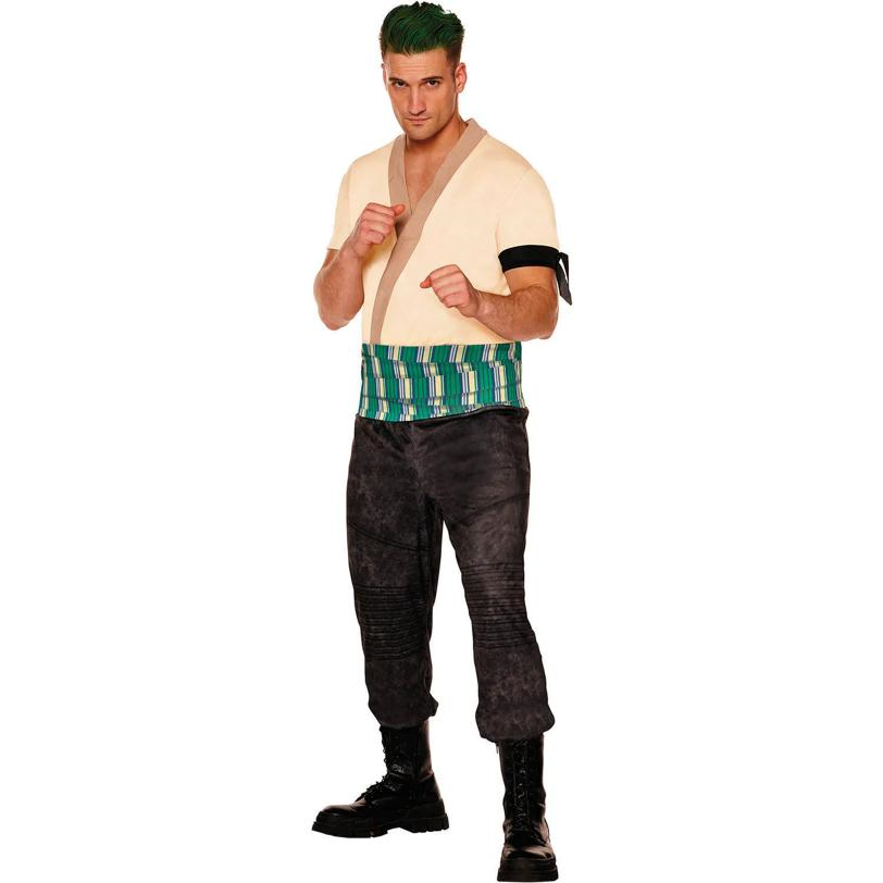 Adults One Piece Roronoa Zoro Jumpsuit Costume