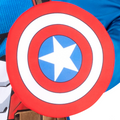 Captain America Fabric Shield 8-Inch