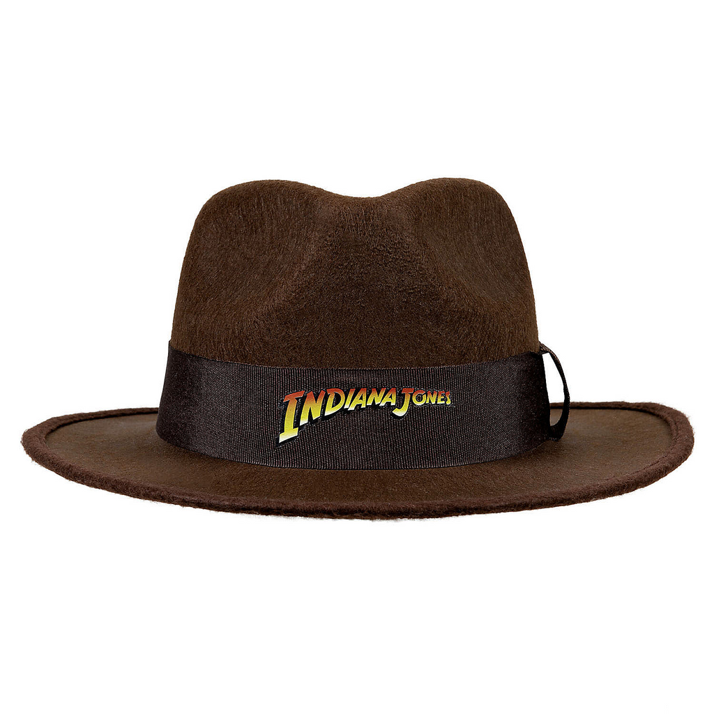 Adults Indiana Jones Fedora Hat One-Size-Fits-All