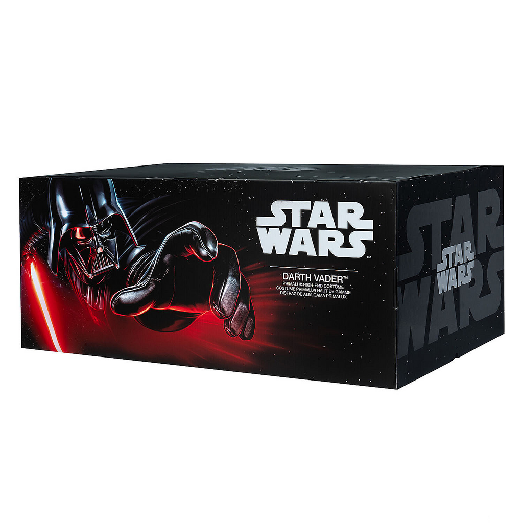 Adults Primalux Light-Up Star Wars A New Hope Darth Vader Costume with Sound - Extra Large