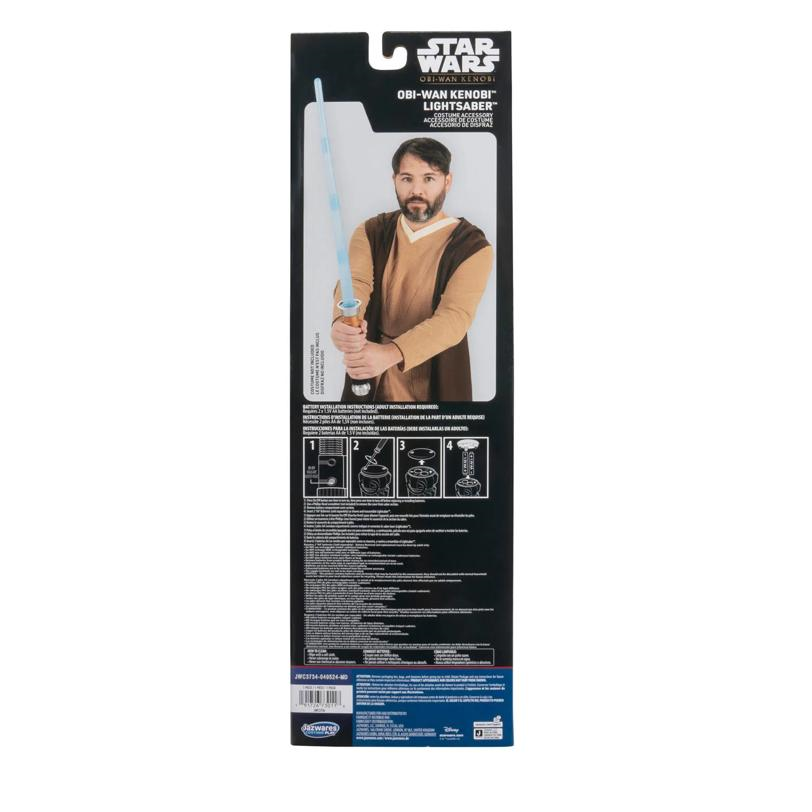 Kids Star Wars Obi-Wan Kenobi Blue Lightsaber Costume Accessory