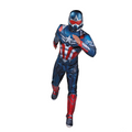 Adults Qualux Marvel Captain America: Brave New World Captain America Jumpsuit Costume