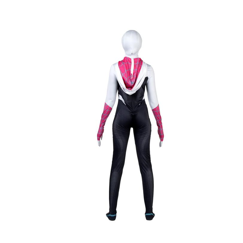 Adults Zentai Marvel Spider-Gwen Jumpsuit Costume