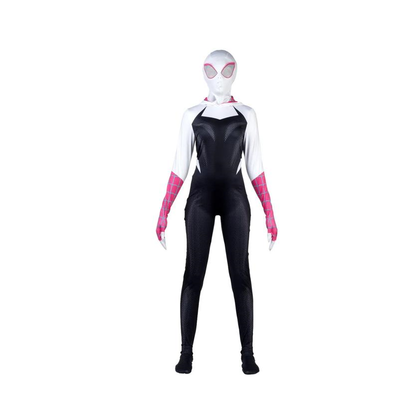 Adults Zentai Marvel Spider-Gwen Jumpsuit Costume