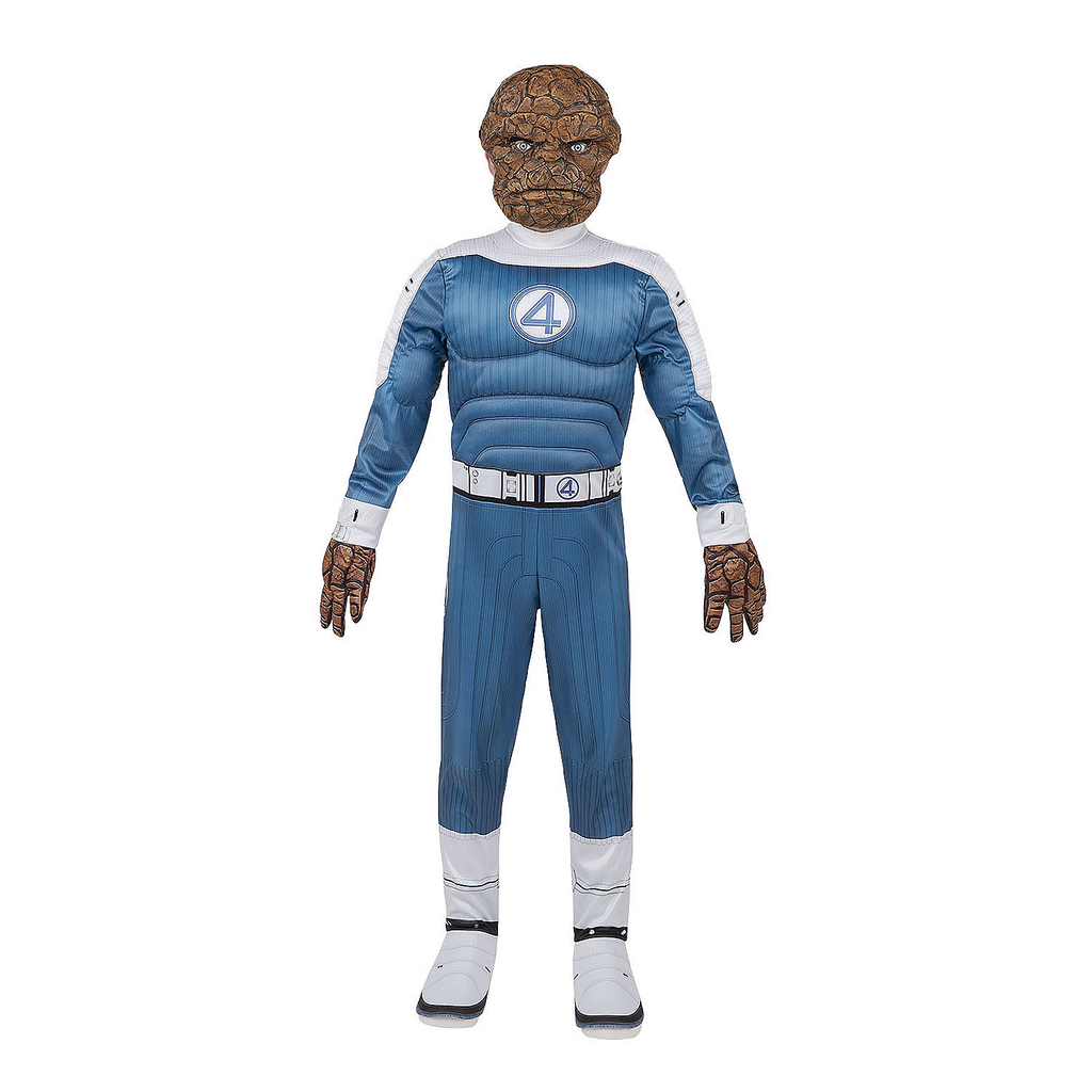 Kids Qualux Marvel The Fantastic Four: First Steps The Thing Jumpsuit Costume