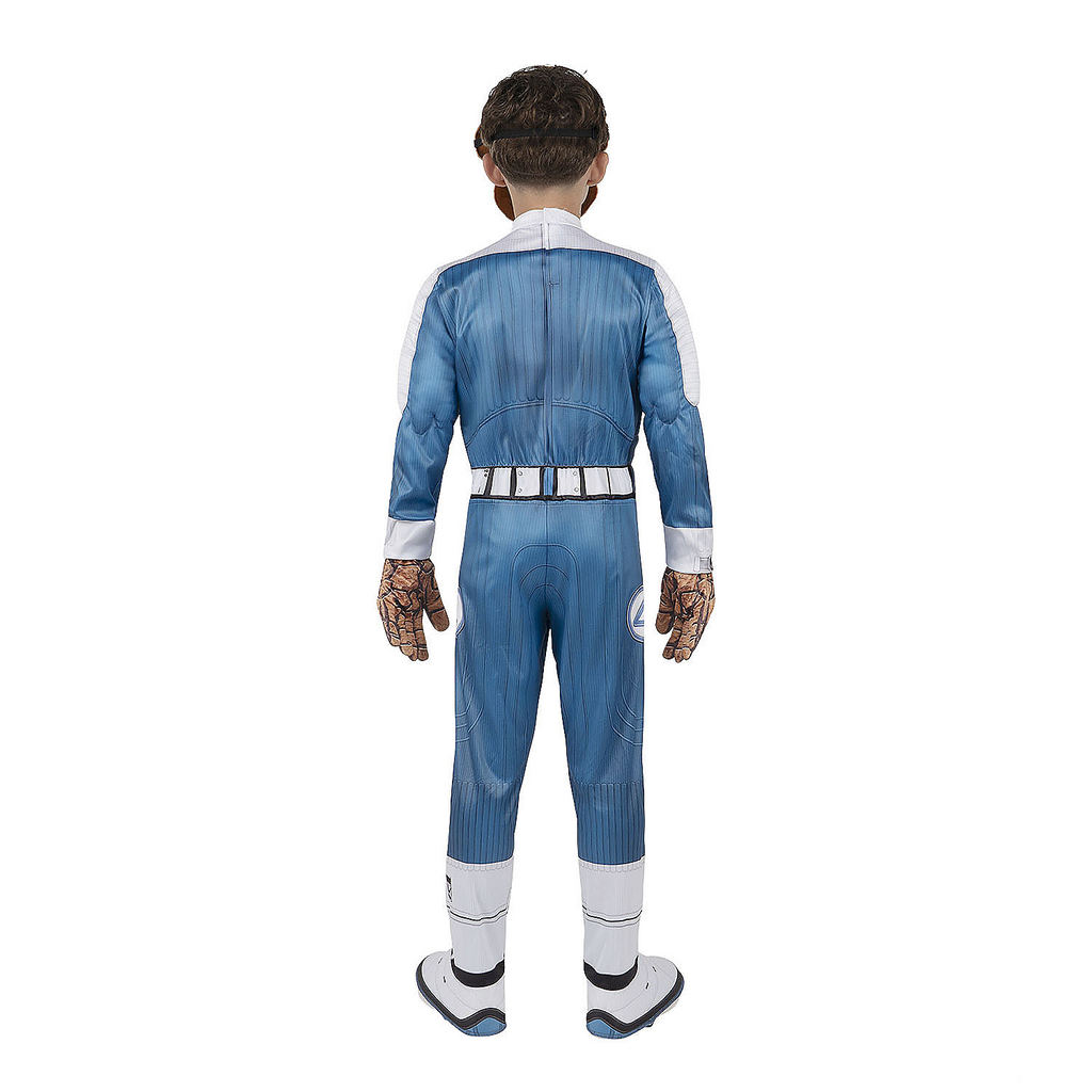 Kids Qualux Marvel The Fantastic Four: First Steps The Thing Jumpsuit Costume