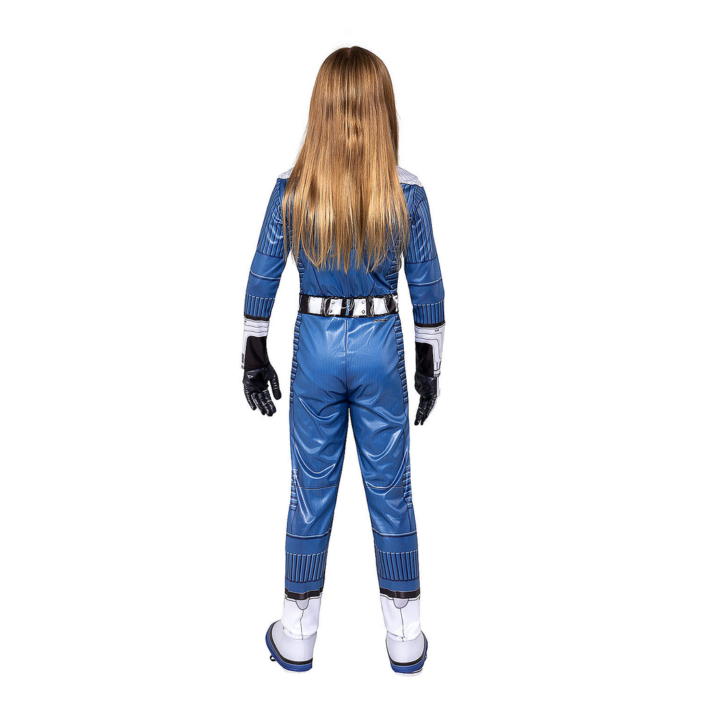 Kids Qualux Marvel The Fantastic Four: First Steps Invisible Woman Jumpsuit Costume