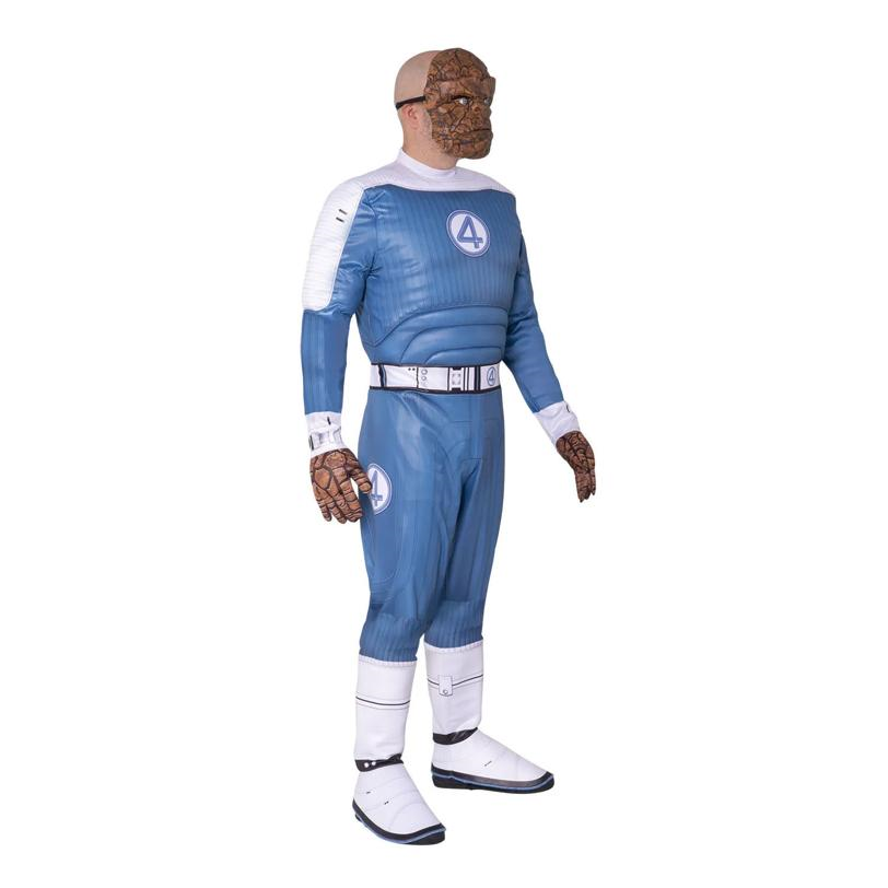 Adults Qualux The Fantastic Four: First Steps The Thing Jumpsuit Costume